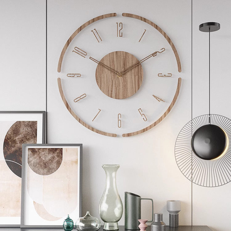 Luminoir – Holz Wanduhr