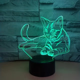 CatGlow – 3D Katzen Nachtlampe