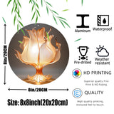 LotusLampa - Aluminium Tischlampe