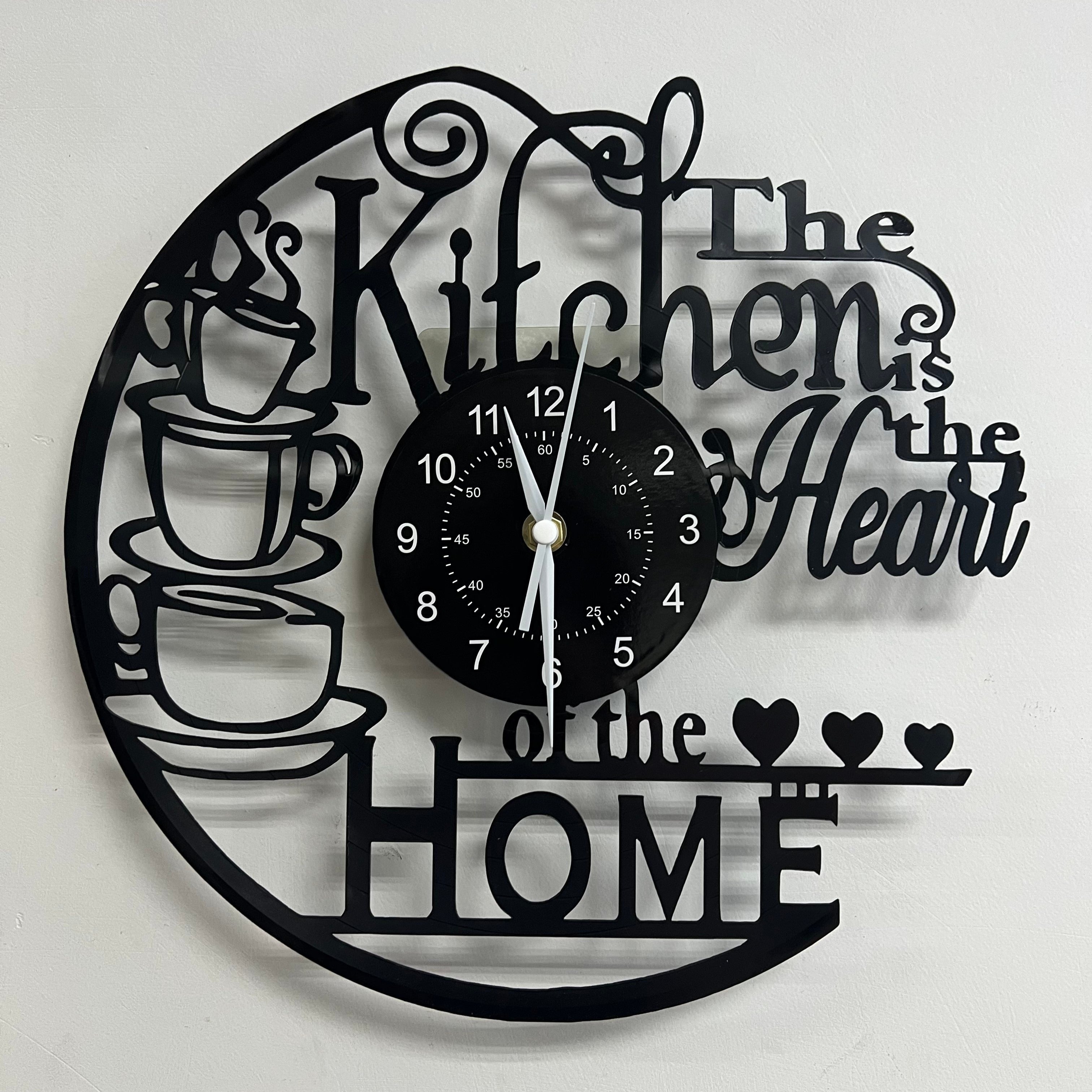 VinylTime - Vinyl Wanduhr