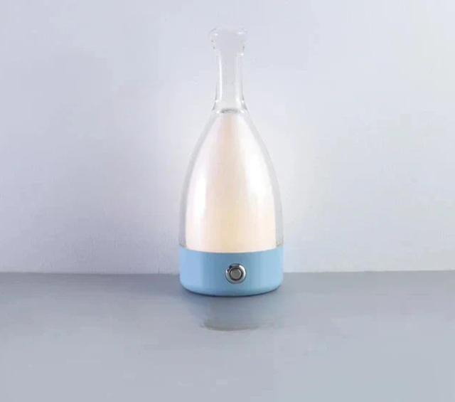 LuxeGlow - Glas Tischlampe