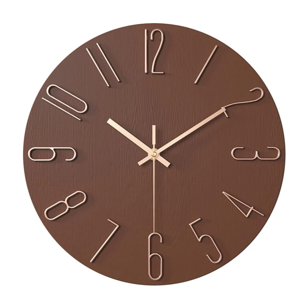 Aurora – Moderne Wanduhr fürs Wohnzimmer
