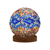 Lumiora – Boho Mosaik Tischlampe