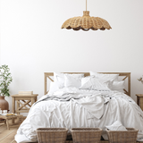BohoLuxe – Rattan Hängelampe