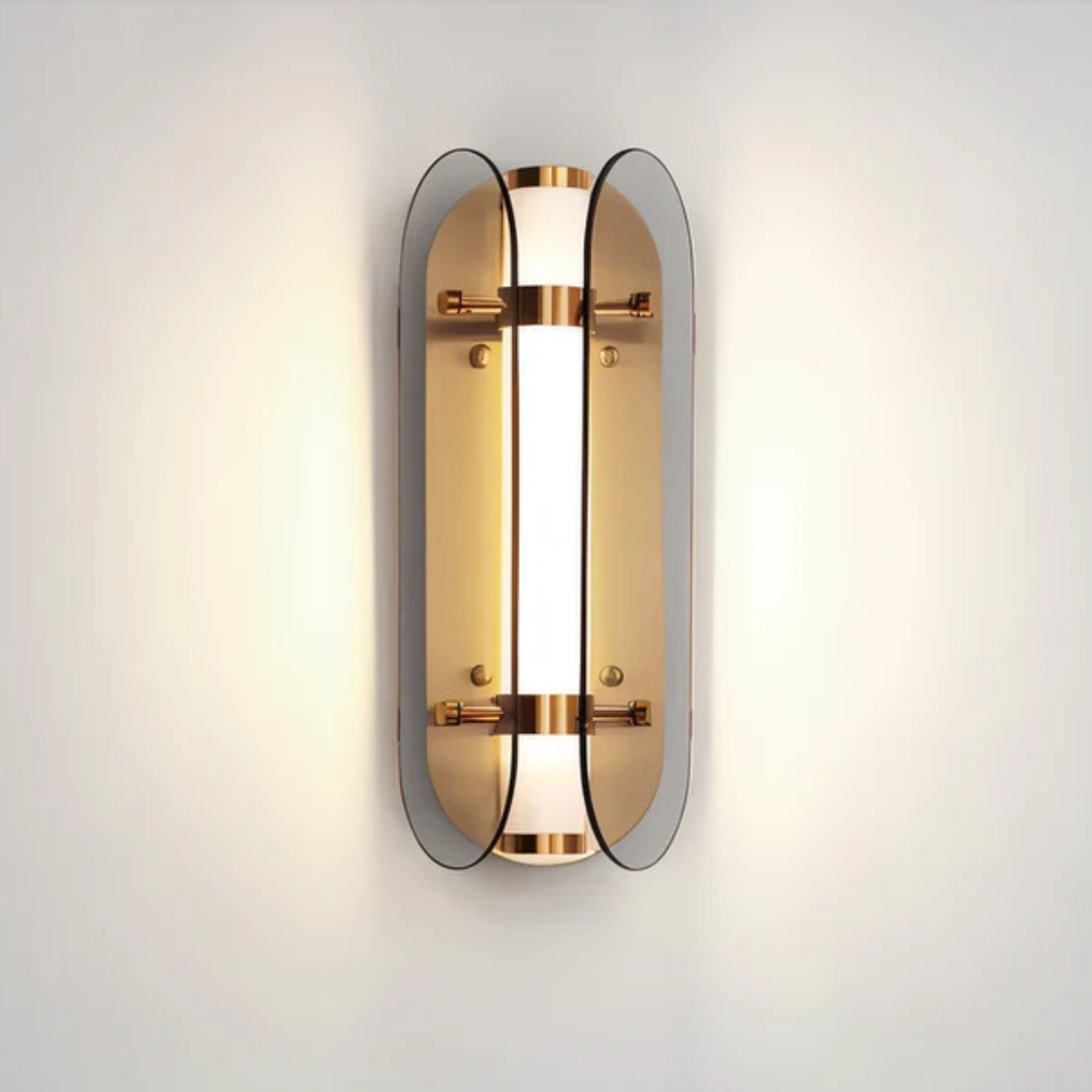 Orvara - Luxuriöse LED-Wandleuchte aus Glas | Stilvolle Wandbeleuchtung
