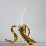 Banane – LED-Tischlampe Gold