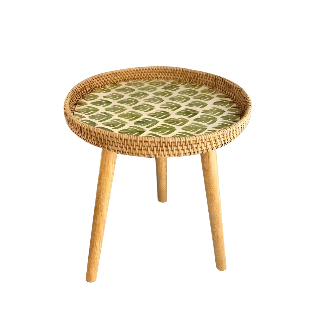 Jorin - Rattan Couchtisch Rund