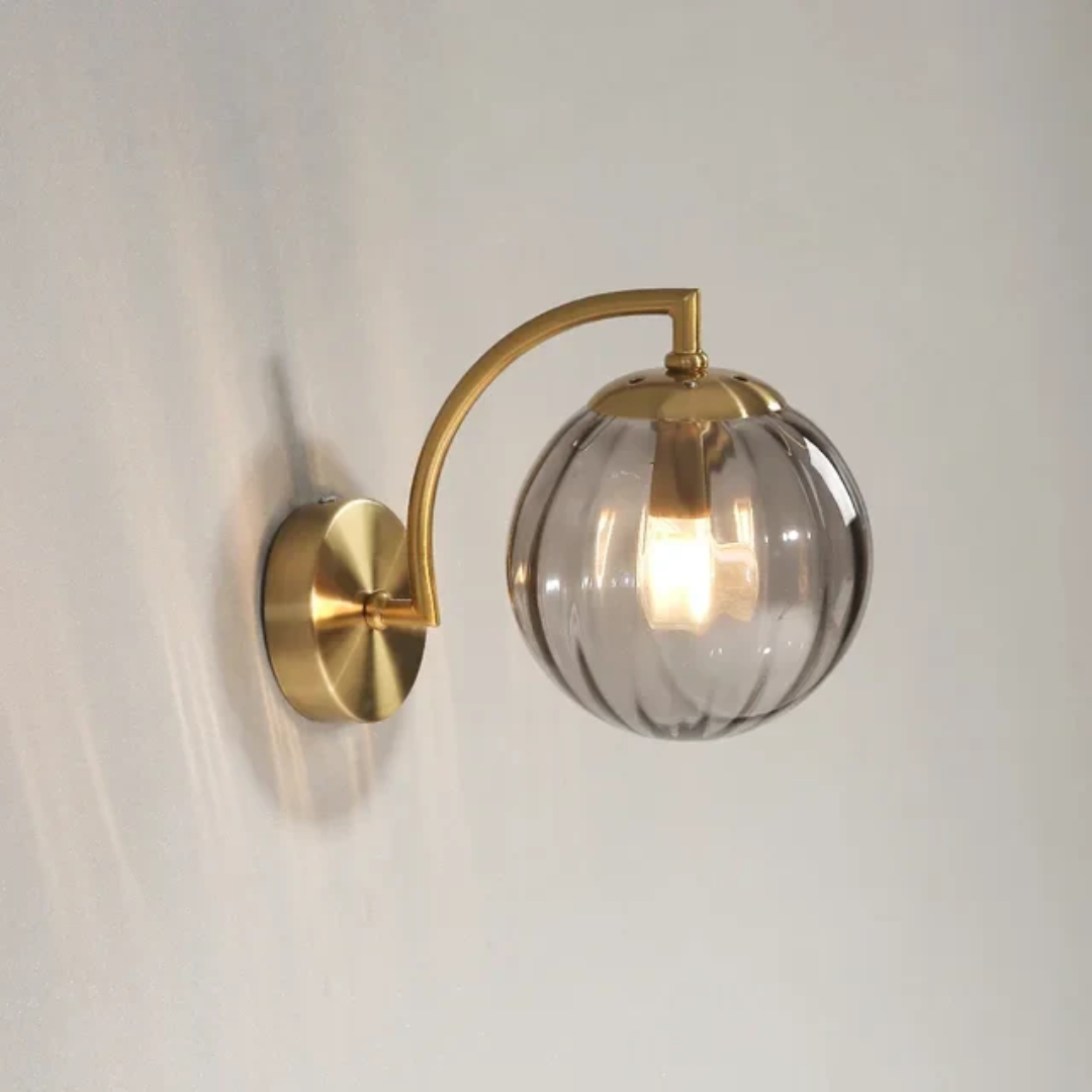 Dreva - LED-Wandleuchte aus Glas für den Innenbereich