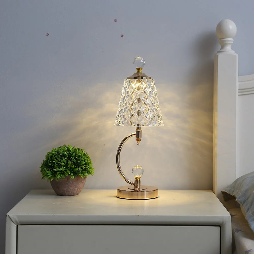 SparkleLume - Vintage Kristalllampe