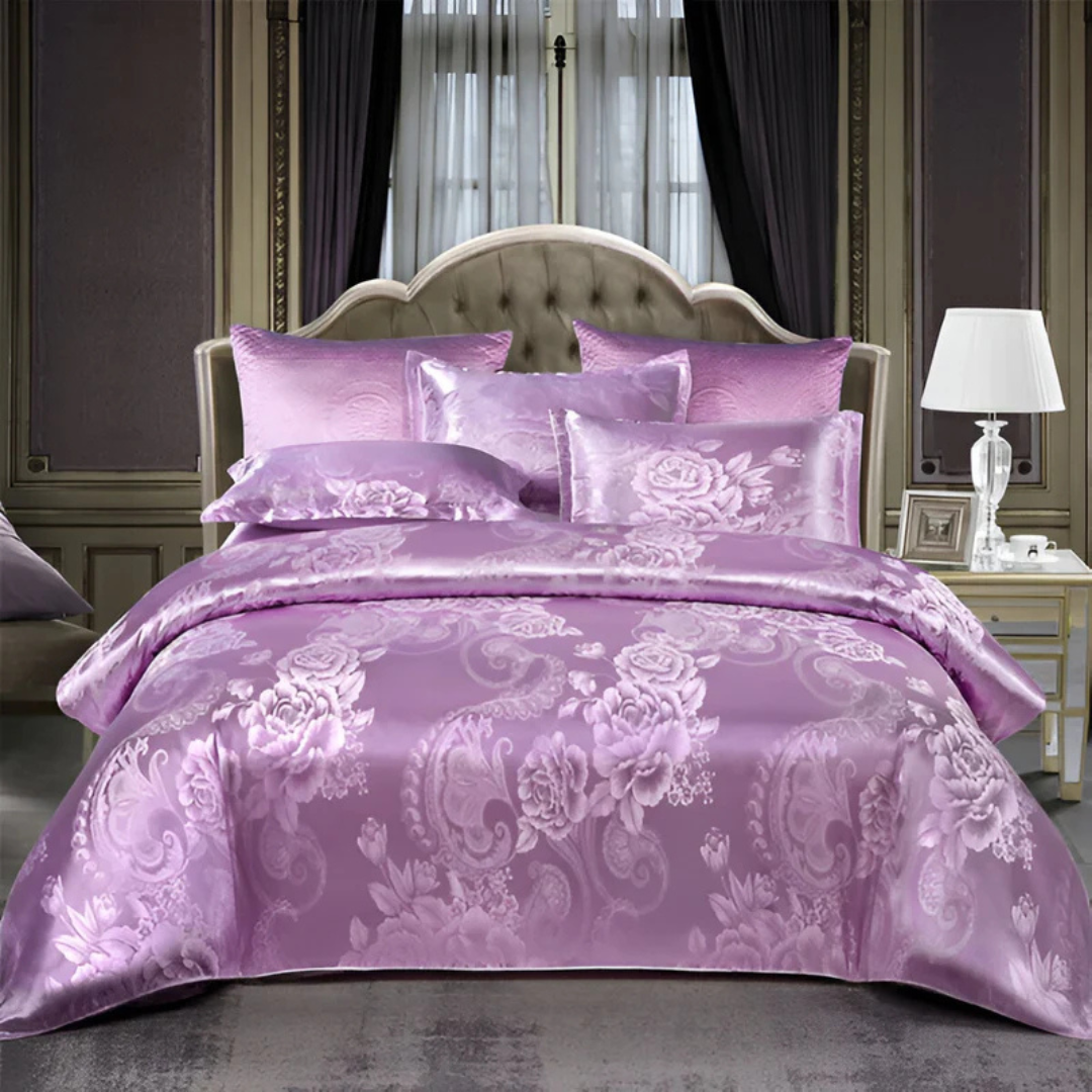 Satin - Luxus Bettwäsche Set