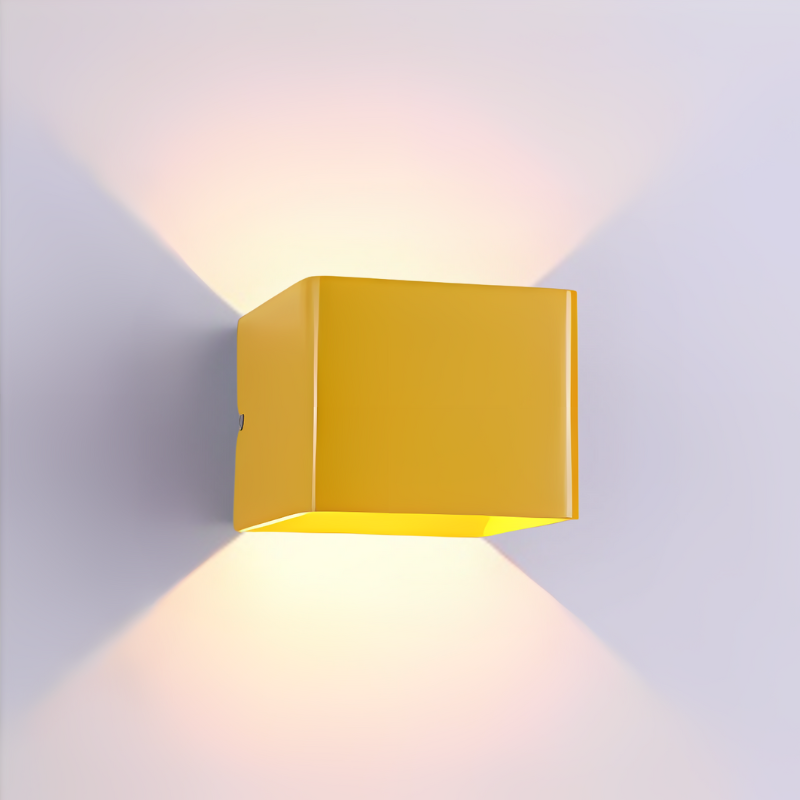 Thyrix - Moderne Quadratische LED-Wandleuchte