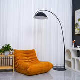 Calla – Schwarze Bogen-Stehlampe