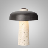 LuxeGlow - Marmor Tischlampe