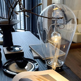 LumiGlow - Glas Tischlampe