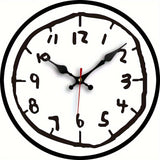 WoodTime - Minimalistische Wanduhr