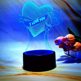 HartLicht – 3D LED Illusionslampe