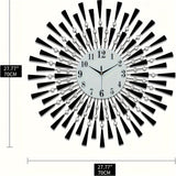 Luminoir - Metall Wanduhr