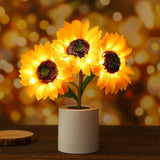 FloraGlow - Blumentischlampe  Beschreibung: