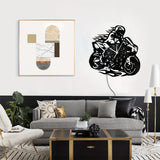MotorTime - Vinyl Wanduhr