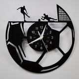 Vinyluhr - Fußball Uhr