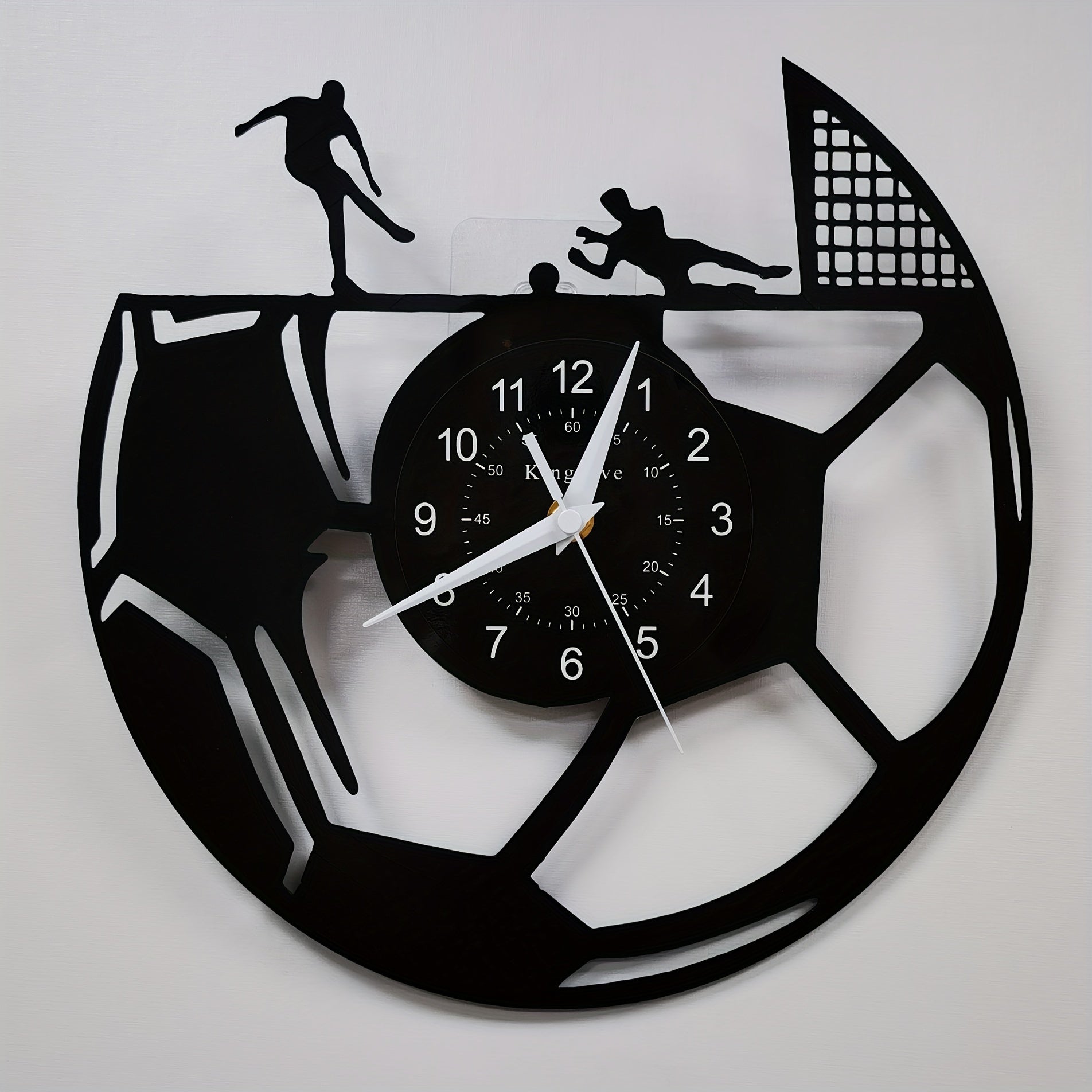 Vinyluhr - Fußball Uhr