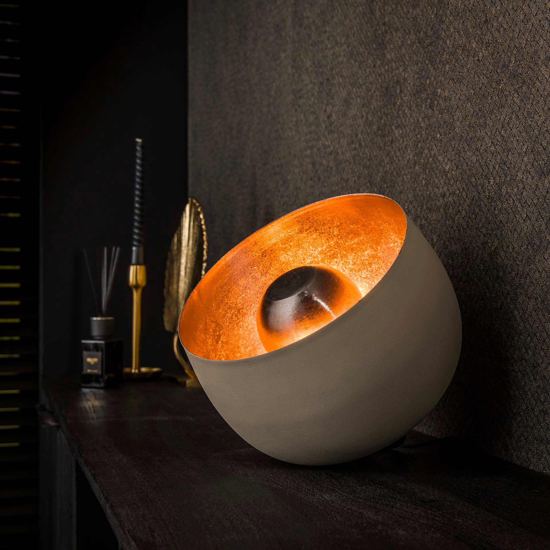 TerraLume - Holz Tischlampe