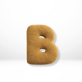 Lettera – Samt Dekokissen mit Alphabet-Buchstaben A bis Z