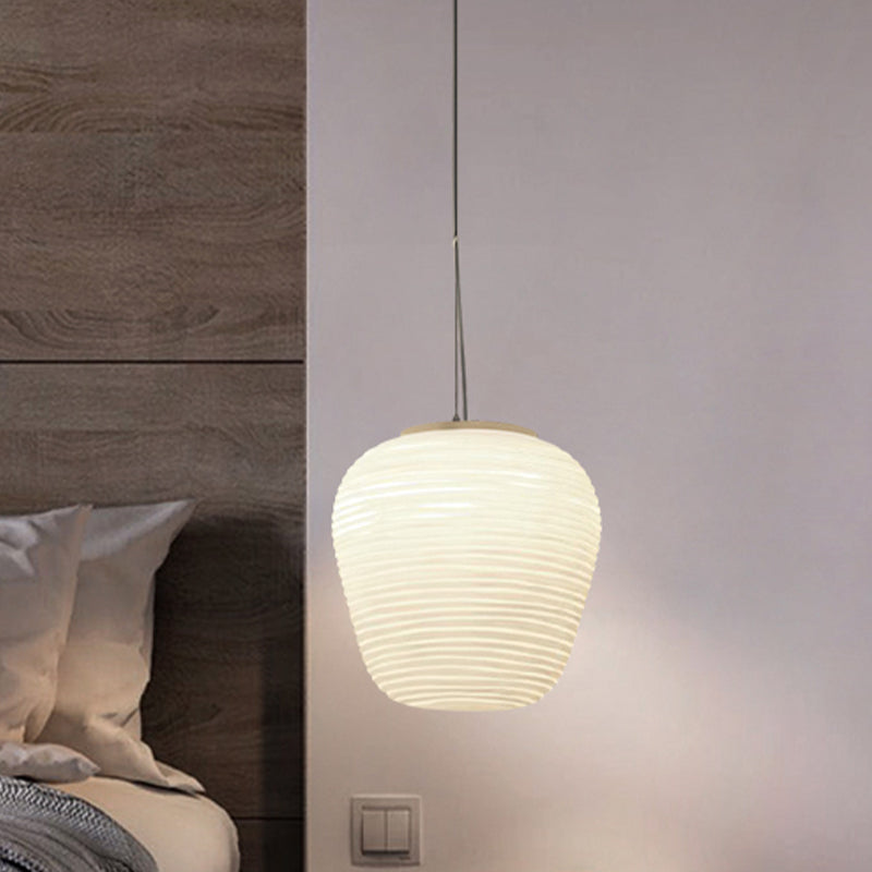 Luminoir – Deckenlampe aus Rippenglas