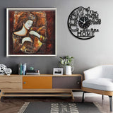 VinylTime - Vinyl Wanduhr