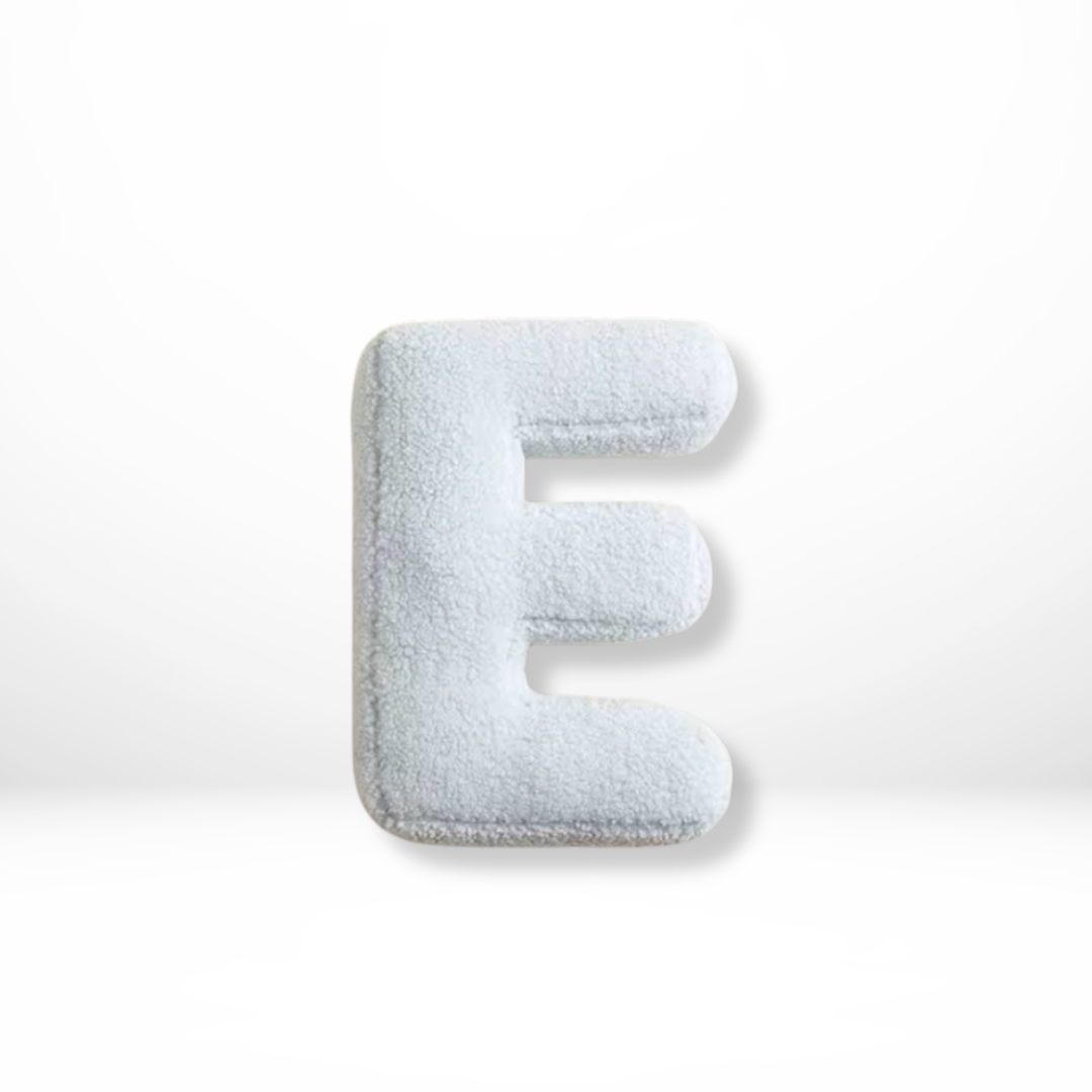 Lettera – Samt Dekokissen mit Alphabet-Buchstaben A bis Z