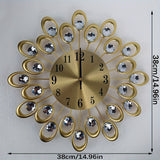 Tyst - Moderne Metall Wanduhr