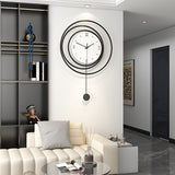 NordicTime – Metall Wanduhr