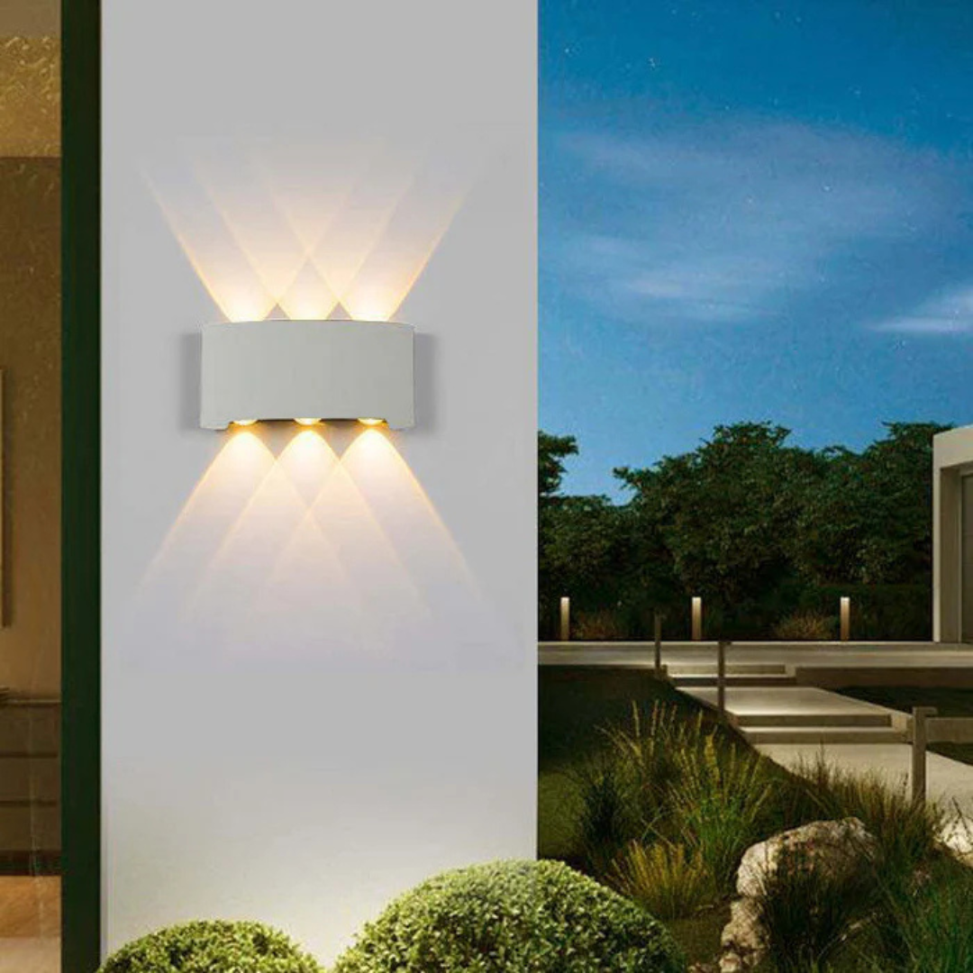 Stralix - LED-Wandlampe für Innen- und Außenbereich