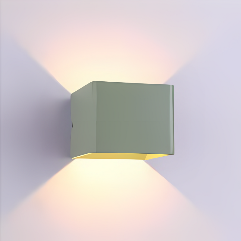 Thyrix - Moderne Quadratische LED-Wandleuchte