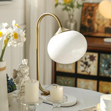Illumina – Glas Metall Tischlampe