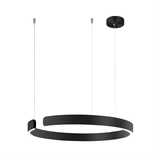 Blazia | Runde LED-Hängelampe, Modern, Warmweiß, Metall, Esszimmer