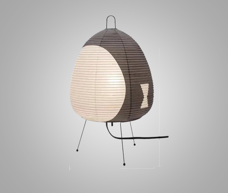 LumiZen - Japanische Papier-Deckenlampe