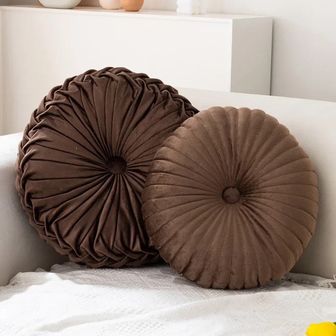 FluffyWheel – Rundes Dekokissen