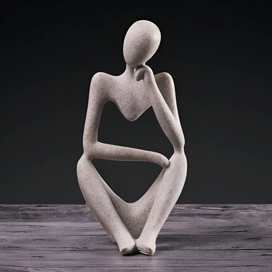 Vorsa – Abstrakte Denker-Skulptur