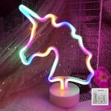 UnicornGlow - Neon Einhorn Lampe