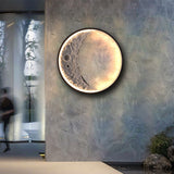 LunaGlow – Mond Wandleuchte