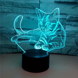CatGlow – 3D Katzen Nachtlampe