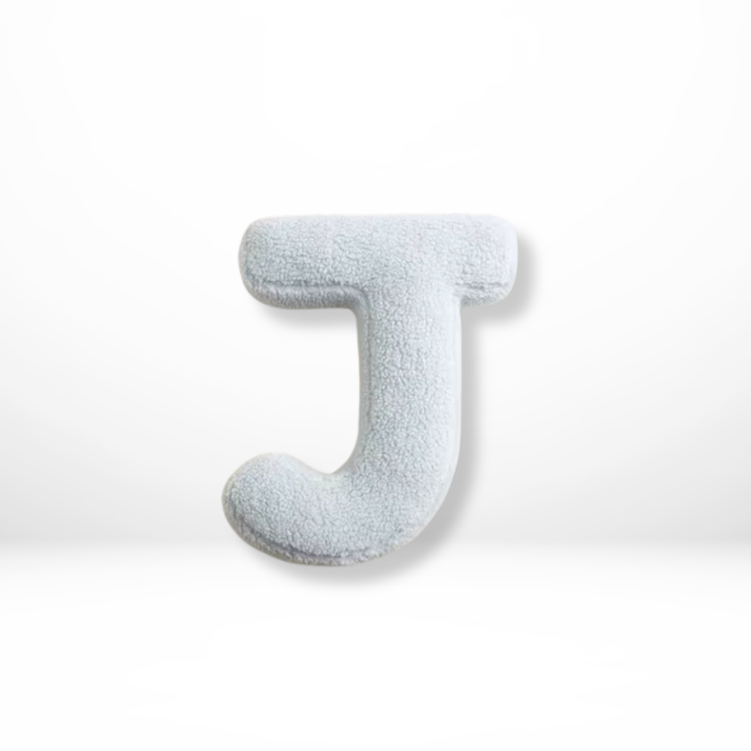 Lettera – Samt Dekokissen mit Alphabet-Buchstaben A bis Z
