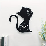 ModernaPaw - Katzen Wanduhr