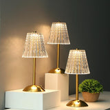 LuminaGlow – Kristall Tischlampe