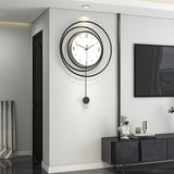NordicTime – Metall Wanduhr