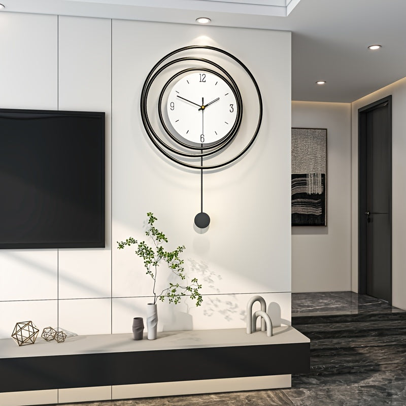NordicTime – Metall Wanduhr