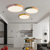 Delos - Skandinavische LED-Deckenlampe aus Holz