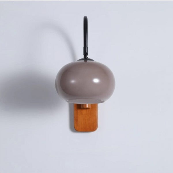 BauhausGlow – Wandleuchte Khaki