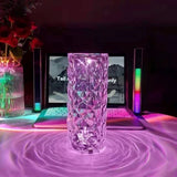 ElarisGlow - Kristall Tischlampe